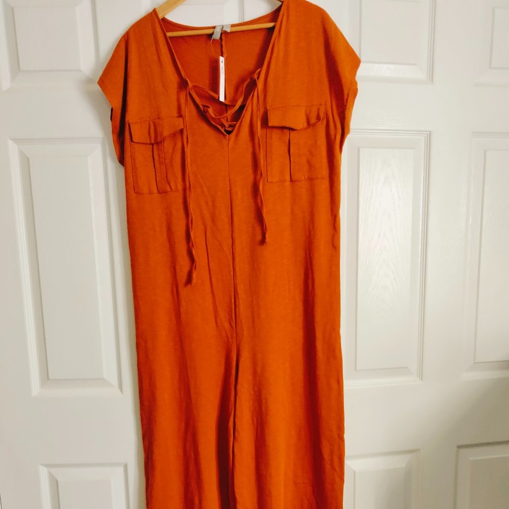 ASOS Cotton Cap Sleeve Jumpsuit Size 10